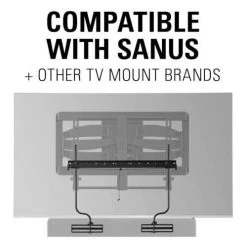 Sanus Deluxe Soundbar Mount For Soundbars Up To 20 Pounds (SASB1) -Home Appliance Store 006fc3462109b84bbd88144dcc95617f343f1e58596888bfb0e95f65e40e177e