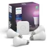 Philips Hue A19 White And Colour Ambiance Bulb Starter Kit With Bluetooth Enabled - 4 Pack (548552) 2 Philips Hue A19 White And Colour Ambiance Bulb Starter Kit With Bluetooth Enabled - 4 Pack (548552) -Home Appliance Store 033ca59488aee411d4ef8acb787a9e8990ed8517fd19d34c1131671fe666636c