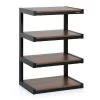 Norstone ESSE Hi-Fi Rack 4 Walnut Shelves (NORESSHFWL) -Home Appliance Store 042be51d518ae7c22d00744bc8b93794510d09f130da0569cfd891bf04d32bdd