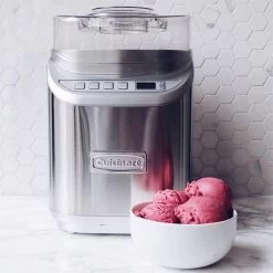 Cuisinart ICE-70C Gelato, Ice Cream And Sorbet Maker, Silver (ICE-70C) -Home Appliance Store 04 4 1