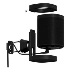 Sonos Mount For One & One SL - Single - Black (SS1WMWW1BLK) -Home Appliance Store 057e32a47d534bc7c0674e051360f4860172b80ffdecacb018105873ae439e86