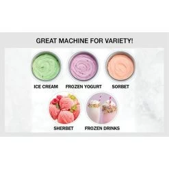 Cuisinart ICE-70C Gelato, Ice Cream And Sorbet Maker, Silver (ICE-70C) -Home Appliance Store 083 1