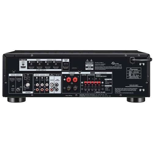 Pioneer 7.2 Channel AV Receiver With Bluetooth, DTS:X And Dolby Atmos (VSX834) 4 Pioneer 7.2 Channel AV Receiver With Bluetooth, DTS:X And Dolby Atmos (VSX834) - Image 2