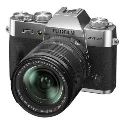 Fujifilm X-T30 II Mirrorless Camera With XF18-55mm Lens - Silver (600022369)