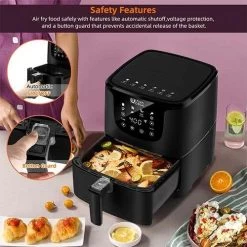 Ultima Cosa Presto Luxe Plus 5L Air Fryer With 6 Presets - Black (TXGS5T1BLACK) -Home Appliance Store 0d53a1ae994d1d3ab98dbdaeaa78dcab94f1885d8c970b2e1866ee234cf2631a