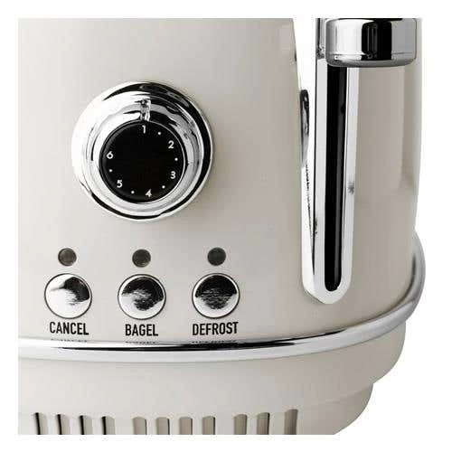 Heritage 2 Slice Toaster Ivory And Chrome (76018) 7 Heritage 2 Slice Toaster Ivory And Chrome (76018) - Image 5
