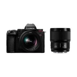 Panasonic Lumix S5 II Mirrorless Camera With 20-60mm And 50mm Lenses (DCS5M2W)