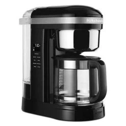 KitchenAid 12 Cup Drip Coffee Maker With Spiral Showerhead And Programmable Warming Plate - Onyx Black (KCM1209OB)