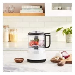 KitchenAid 3.5 Cup Mini Food Processor - White (KFC3516WH) -Home Appliance Store 124e5710ed645e44424c40bc3fd672ffffb3f87221e39741f201f8039c631e27