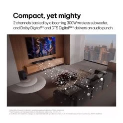 LG 2.1 CH 300W Soundbar System (S40T) -Home Appliance Store 12 13