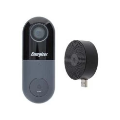 Energizer Smart 1080p Wired Video Doorbell With Wireless Chime (EOD1-2003-SIL)