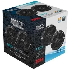 BOSS 6.5" 2-Way 200 Watts Peak At 4 Ohms Full Range Marine Speakers - Pair (BSMR62B) -Home Appliance Store 15e84d5b85e7bf907988d959898a58fcdb005c1f7cf05b0e55350b9fcfb39396