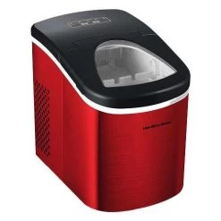 Hamilton Beach Compact Ice Maker Stainless Steel - Red (HBIC3000SSRED) -Home Appliance Store 17a66b4c5fa008039a1eaf7eeaf0f515a1529ecd6e94deb5b93fa2b8f359e237