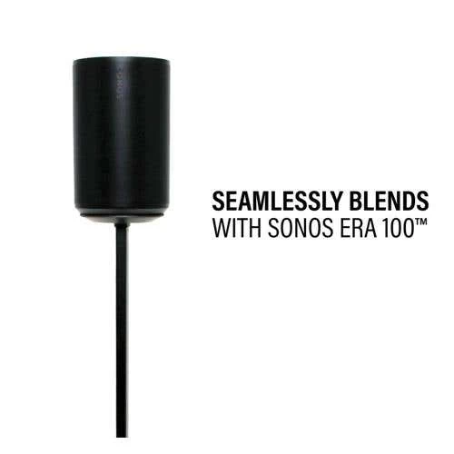 Sanus Height-Adjustable Speaker Stand For Sonos Era 100 - Black (WSSE1A1B2) 6 Sanus Height-Adjustable Speaker Stand For Sonos Era 100 - Black (WSSE1A1B2) - Image 4