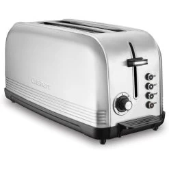 Cuisinart Stainless Steel Long Slot Toaster With 7 Shade Settings (CPT2500C)
