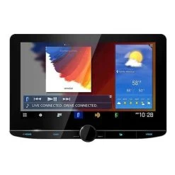 Kenwood XR 10.1" Apple CarPlay And Android Auto SriusXM Ready Digital Multimedia Receiver (DMX1057XR)