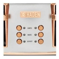 Haden Heritage 4 Slice Toaster - Steel / Chrome (76104) 11 Haden Heritage 4 Slice Toaster - Steel / Chrome (76104) -Home Appliance Store 21fa6759d4803ea23b59370a26f80e108f4b6df9bfea410f43566f1c774d5862