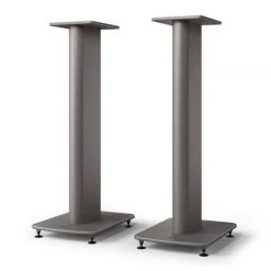 KEF S2 Speaker Stand For LS Series Speakers - Titanium Grey - Pair (S2FLOORSTAND-GREY)