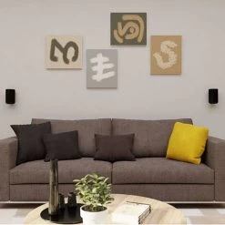 Sanus Fixed Speaker Wall Mount For Sonos Era 100 (Pair) (WSFME12W2) -Home Appliance Store 23 8