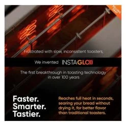 Revolution Cooking InstaGLO Toaster - Brushed Platinum (R270P) -Home Appliance Store 24b0c47dc901ec78ee807d59fade47e4923092d167fc7b88accb15b6b0c678f5