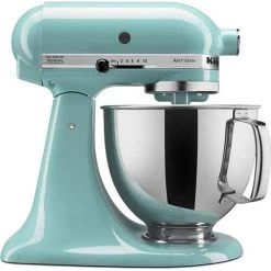 KitchenAid Artisan Series 5 Quart Tilt-Head Stand Mixer - Aqua Sky (KSM150PSAQ) -Home Appliance Store 2794886f3a89d9291251e834ccbb36381b9b13eeee482a47ab1f7baeca382813