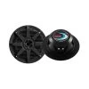 BOSS 6.5" 2-Way 200 Watts Peak At 4 Ohms Full Range Marine Speakers - Pair (BSMR62B)