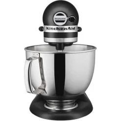 KitchenAid Artisan Series 5 Quart Tilt-Head Stand Mixer - Black (KSM150PSBM) -Home Appliance Store 2905db273a96419bcee1415f3dde6f14ff78a62a88b4da440a42c4658cfa1eb5