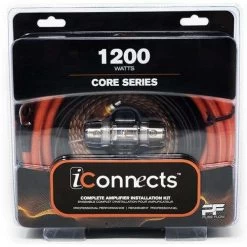 I-Connects Core 1200 Watts Pure Copper Amplifier Installation Kit (ICCORE1200)