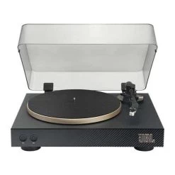 JBL Spinner BT Turntable (Black With Gold) (JBLSPINNERBTGLD)