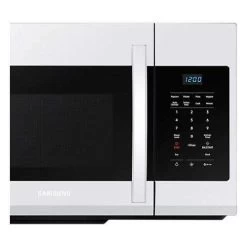 Samsung 1.7 Cu. Ft. Over-the-Range Microwave With 300 CFM - White (ME17R7021EW/AC) -Home Appliance Store 3043c86af4b0846d389e9cd94679e536634be643b91502fd5e07a28da2fb5795