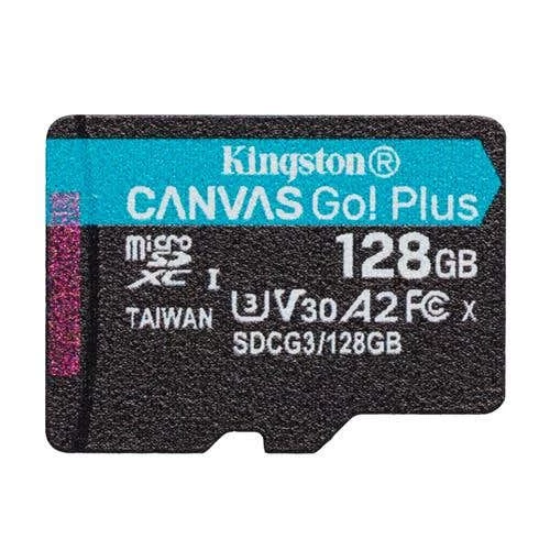 Kingston Canvas Go! Plus MicroSD Card - 128GB (SDCG3/128GBCR) 3 Kingston Canvas Go! Plus MicroSD Card - 128GB (SDCG3/128GBCR)