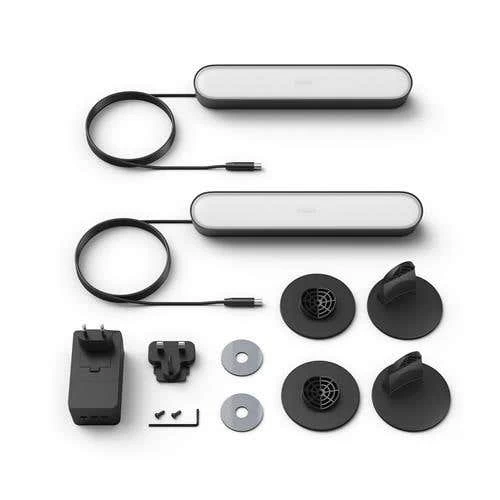 Philips Hue Play Light Bar Compatibility With Amazon Alexa And Google Home - Double - Black (7820230U7) 4 Philips Hue Play Light Bar Compatibility With Amazon Alexa And Google Home - Double - Black (7820230U7) - Image 2