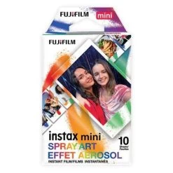 Fujifilm Instax Mini Film - 10 Exposures - Spray Art (600022657)