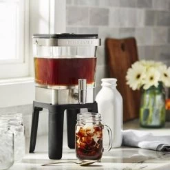 KitchenAid Brushed Stainless Steel 28 Oz Cold Brew Coffee Maker(KCM4212SX) -Home Appliance Store 3 29