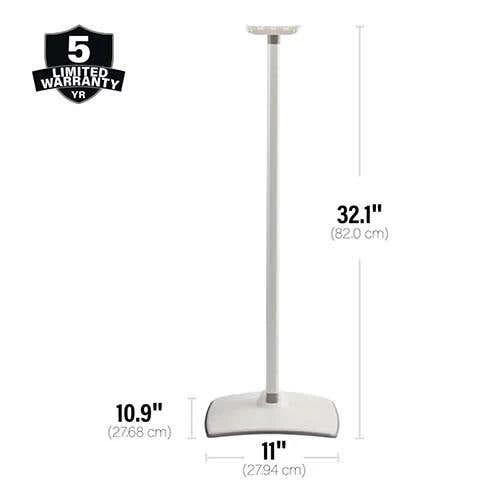 Sanus Speaker Stands For Sonos Era 300 - Pair - White (WSSE32W2) 6 Sanus Speaker Stands For Sonos Era 300 - Pair - White (WSSE32W2) - Image 4