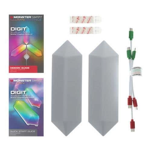 Monster Digit 3D Art Panels -3 Pack Starter Kit (MLB71035CAN) 5 Monster Digit 3D Art Panels -3 Pack Starter Kit (MLB71035CAN) - Image 3