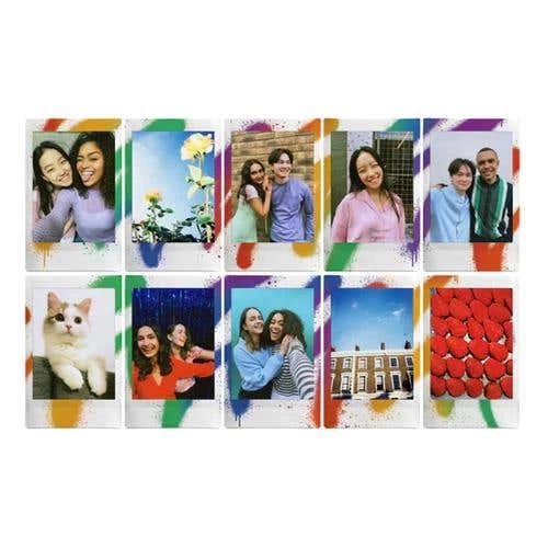 Fujifilm Instax Mini Film - 10 Exposures - Spray Art (600022657) 4 Fujifilm Instax Mini Film - 10 Exposures - Spray Art (600022657) - Image 2