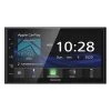 Kenwood DMX4707S 6.8" Double-Din WVGA Monitor Mech-less Apple Carplay And Android Auto Car Audio Receiver (DMX4707S)