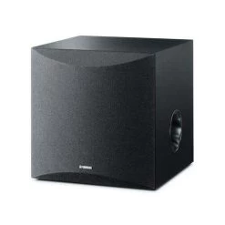 Yamaha 8" Powered 100 Watts Peak With Active Servo Technology II Home Subwoofer - Black (NSSW050)