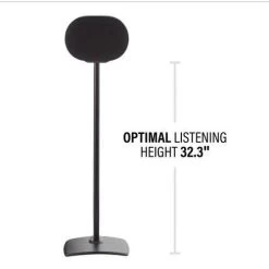 Sanus Speaker Stand For Sonos Era 300 - Black (WSSE31B2) -Home Appliance Store 3eaaf2cc5e415f22c96d5ff4bc13ea69580b8b5fbabfcdef902fff98ebb741c0