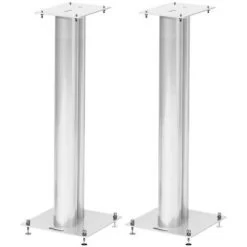 Norstone 31.5" Stylum 3 Premium Metal Speaker Stand - Pair - White (NORSTY3WT)