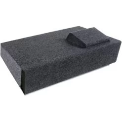 Atrend Single 10" Custom Fit Vented Enclosure For 07-13 Chevrolet And GM Heavy Duty Crew Cabs (A18110CPV)