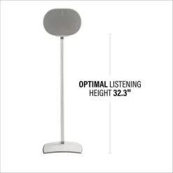 Sanus Speaker Stands For Sonos Era 300 - Pair - White (WSSE32W2) 10 Sanus Speaker Stands For Sonos Era 300 - Pair - White (WSSE32W2) -Home Appliance Store 48b6597e2aae0cc88ca2c9dc5c199861487aa5b4aa99f4c6711462d6b1c973e3