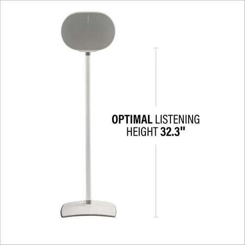 Sanus Speaker Stands For Sonos Era 300 - Pair - White (WSSE32W2) 4 Sanus Speaker Stands For Sonos Era 300 - Pair - White (WSSE32W2) - Image 2