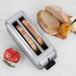 Cuisinart Stainless Steel Long Slot Toaster With 7 Shade Settings (CPT2500C) -Home Appliance Store 4 81
