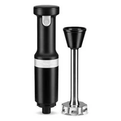 KitchenAid Cordless Variable Speed Hand Blender W/ Chopper + Whisk Attachement - Black Matte (KHBBV83BM) -Home Appliance Store 4e79ceb21d7e59eff301ea85713afdd03a26bd18074bbb6c0e4c89ad743b84a5