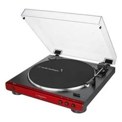 Audio Technica Fully Automatic Belt Drive Stereo Turntable - Red (ATLP60XRD) -Home Appliance Store 4fd2ffe9abe3c5b20f31c08d96104383fb743ecc071af8137604c75c9915a815