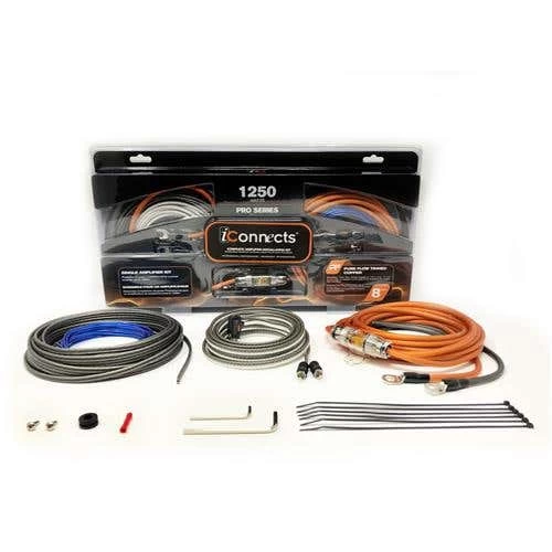IConnects Pro Series Complete Amplifier Installation Kit - 1250 Watts (ICPRO81250COM) 3 IConnects Pro Series Complete Amplifier Installation Kit - 1250 Watts (ICPRO81250COM)