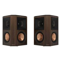 Klipsch RP-502S II Dual 5.25" Surround Sound Speakers - Pair - Walnut (RP502SWII)