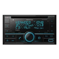 Kenwood DPX505BT Double Din USB / CD Receiver With Bluetooth (DPX505BT)